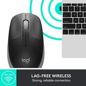 img 2 attached to Беспроводная мышь Logitech M190 для левой и правой руки