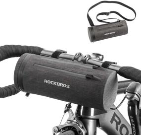 img 4 attached to 🚲 ROCKBROS Bike Handlebar Bag: Waterproof Storage Solution for Road and Mountain Biking