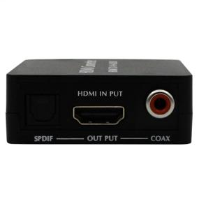 img 1 attached to Wiistar HDMI to AV + Audio Converter with SPDIF and Coaxial Audio Outputs - NTSC PAL Support - Ideal for TV/PC/PS3/Blue-ray DVD 1080p