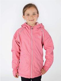 img 3 attached to 🧥 Therm Girls Rain Jacket - Lined Kids Raincoat with Enchanting Magic Pattern - Lightweight Coat