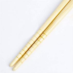 img 1 attached to Delivery Service Bamboo Chopstick Anti Slip