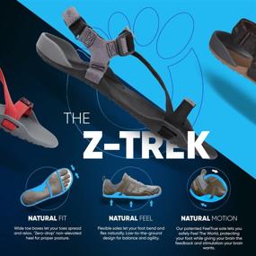 img 2 attached to Zero-Drop, Lightweight, and Packable Women's Z-Trek Sport Sandals by Xero Shoes