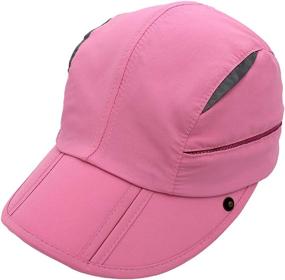 img 1 attached to 👒 LLmoway Quick-Dry Sun Hat with Removable Neck Flap for Men and Women - Ideal for Safari, Fishing, and Outdoor Activities