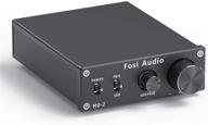 🔊 fosi audio m02 subwoofer amplifier home theater power amp - mono channel, 100watt logo