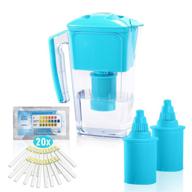 💧 upgrade your hydration: all prime 2.5l alkaline water filter pitcher bundle with 2 replacement filters and ph testing strips logo