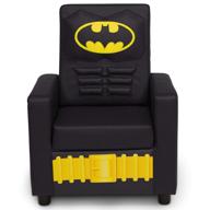 🦇 discover the delta children high back upholstered chair in dc comics batman – the perfect addition to your child's room! logo