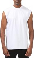 👔 top-quality pro club heavyweight sleeveless 3x large men's shirts: comfortable and stylish clothing for men logo