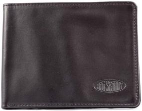 img 4 attached to 👝 Men's Leather Bi-Fold Wallet by Big Skinny - Accessory for Wallets, Card Cases, and Money Organizers