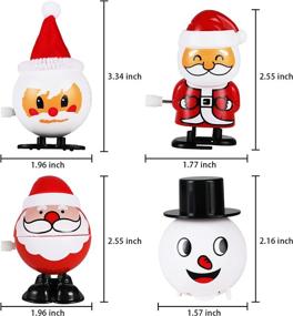 img 3 attached to 🎅 Erweicet Christmas Assortments: Stunning Clockwork Decorations for a Festive Ambiance