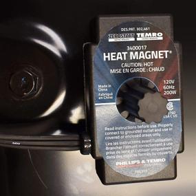 img 1 attached to Zerostart 3400017 Electric Heat Magnet Heater for Transmissions, Oil Pans & Small Engines | CSA Approved | 120V | 200W