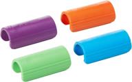 🚤 scuba choice round bimini boat clip - 4pc pack assorted colors: secure and stylish attachment solution for your boat логотип