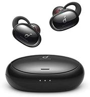 🎧 anker soundcore liberty 2 wireless earbuds, diamond-inspired drivers, 32h playtime, hearid personalized sound, bluetooth 5.0, bluetooth headphones, 4 mics with uplink noise cancellation (renewed) - high-quality sound, long battery life, customized fit logo