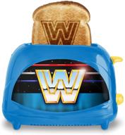 uncanny brands 2 slice toaster wrestling logo