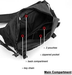 img 1 attached to 🎒 SHANGRI Multipurpose Crossbody Backpack for Outdoor Activities