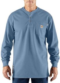 img 1 attached to 👕 XXX Large Carhartt Resistant Cotton Sleeve Men's Clothing and Shirts