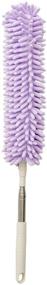 img 4 attached to 🧹 Chenille Dusting Duster with Telescopic Pole and Extendable Handle - Purple