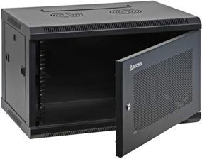 img 4 attached to 🔒 Aeons 6U Профессиональный настенный сетевой серверный шкаф: Эффективный 19-дюймовый стеллаж для безопасного хранения серверов (Полностью собранный)