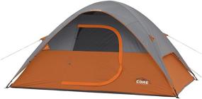 img 4 attached to 🏕️ CORE Dome Tent for Ultimate Backpacking Adventure