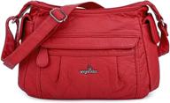 angelkiss handbags functional crossbody shoulder women's handbags & wallets logo