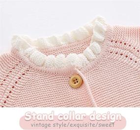 img 2 attached to Simplee Kids Cardigan Sweater Protection Apparel & Accessories Baby Girls