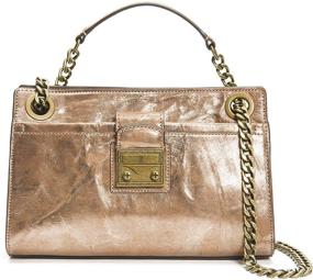 img 4 attached to 👜 "Frye Ella Double Handle Crossbody: Chic and Convenient for Stylish Women