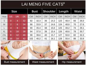 img 3 attached to 👗 LAI MENG FIVE CATS Bridesmaid Women's Apparel and Gowns