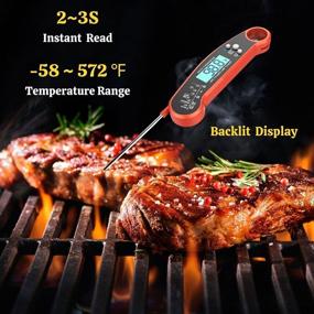 img 2 attached to Digital Meat Thermometer Instant Read Kitchen & Dining