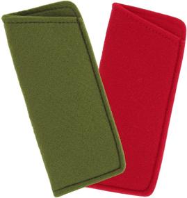 img 4 attached to 👓 Compact and Versatile Eyeglass Cases for Small and Medium Glasses