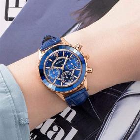 img 2 attached to Chronograph Watches Fashion Waterproof Wristwatch