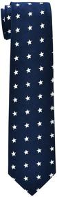 img 3 attached to 👔 Retreez Classic Star Pattern Cotton Boy's Tie - Sizes 8-10 years