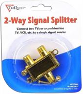 🔌 triquest 5402-coax-splitter: высокопроизводительный двухсторонний коаксиальный разветвитель сигнала с кабелем для улучшенной связи. логотип