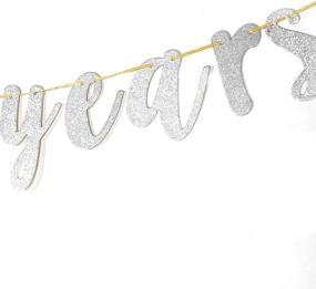 img 1 attached to Glitter Silver Cheers Years Banner