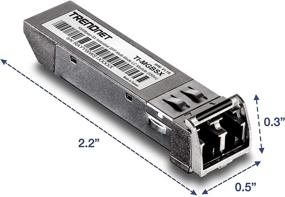 img 1 attached to TRENDnet 1000Base-SX промышленный модуль SFP к RJ45 многомодовый LC - TI-MGBSX: высокоскоростной передачи данных, дальнейшие возможности и пожизненная защита.