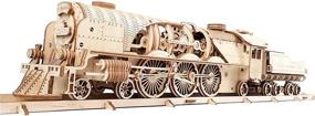 img 4 attached to UGEARS V Express Tender: Exquisite Mechanical Model for Railway Enthusiasts