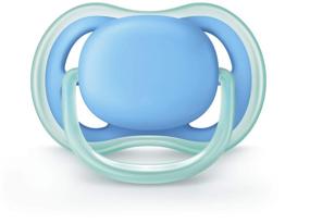 img 2 attached to Philips Avent Ultra Air Pacifier SCF244/22 - 6-18 Months, Blue/Green, 2-Pack