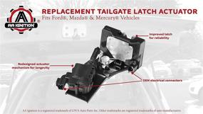 img 1 attached to Rear Liftgate Door Lock Actuator - Tailgate Latch Assembly - Ford Escape, Mazda Tribute, Mercury Mariner - 9L8Z-7843150-B, 937-663 Compatible