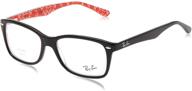 👓 стильные и утонченные: женские очки ray ban rx5228 square для модного образа логотип