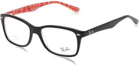 img 4 attached to 👓 Стильные и утонченные: Женские очки Ray Ban RX5228 Square для модного образа