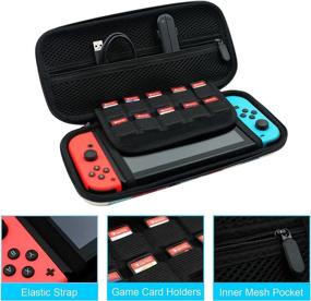 img 1 attached to Pemlari Compatible Shockproof Protective Accessories Nintendo Switch for Accessories