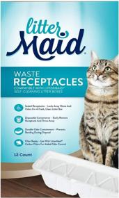 img 1 attached to 🚽 LitterMaid Litter Box Waste Receptacles: Convenient Disposable and Sealable Solutions for Automatic Litter Boxes