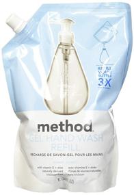 img 2 attached to 🌊 Method Gel Hand Wash Sweet Water 34 Fl Oz: Gentle Cleansing and Hydration in a Convenient Pack of 1