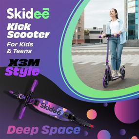 img 3 attached to 🛴 Versatile Scooter for Kids & Teens - Adjustable Handlebar, Suspension & Age Range