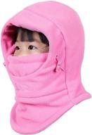 🧥 triwonder kids fleece balaclava hood - ultimate winter protection for toddlers logo