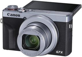 img 2 attached to 📸 Silver Canon PowerShot G7X Mark III Vlogging Camera with 4K Video Streaming, Vertical 4K Video Support, Wi-Fi, NFC, and 3.0-inch Touch Tilt LCD
