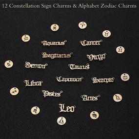 img 2 attached to Pendants Diamond Alphabet Horoscope Jewelry