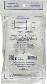 img 2 attached to 🧹 12 Pack of EnviroCare Style PL Replacement Upright Vacuum Bags - Compatible with Eureka Electrolux