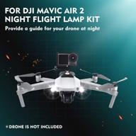 fvw night flight lamp kit for mavic air 2: illuminate your skies with led headlight flight light and camera fixed holder accessories logo