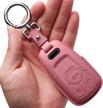 tukellen for audi key fob cover genuine leather with keychain logo