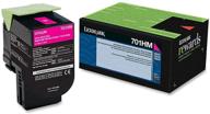 🔴 lexmark lex70c1hm0 70c1h magenta toner cartridge - high-quality, long-lasting performance logo