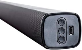 img 2 attached to Monoprice SB-100 2.1-ch Soundbar - 36 Inches with Built-in Subwoofer, Bluetooth, Optical Input, and Remote Control - Sleek Black Design for Enhanced Audio Experience